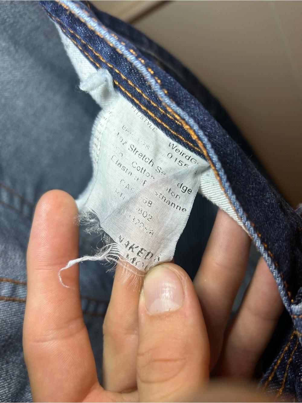 Naked & Famous 11oz Indigo Selvedge Denim slim jeans - Picture 5 of 11